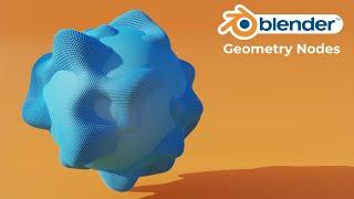 Геометрические ноды в Blender с нуля / Geometry Nodes Blender 3.2