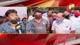 Govt Officials Visit New Bus Terminal Site At Khannagar