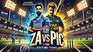 ZA vs PIC | European T10 Cricket League 2025 | Match Preview & Fantasy Tips , ZA vs PIC