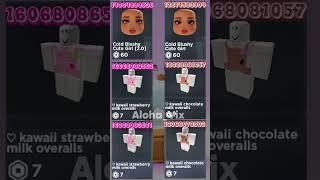 ROBLOX CODES for cheap matching BFF outfit idea 319 Robux || Roblox Edit #roblox #shorts