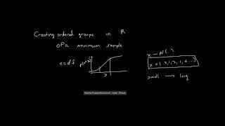 Creating ordered groups of a continuous variable in R