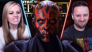 WE LOVE DARTH MAUL! - Star Wars: Episode I - The Phantom Menace Movie First Watch Reaction