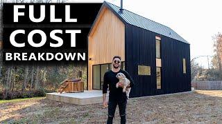 FULL CABIN BUILD COST BREAKDOWN! (DEN Outdoors Alpine 2.1 Prefab Home)