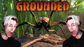 GROUNDED GAMEPLAY || TWITCH STREAMERS GETTING SCARED (SCARY MOMENTS)