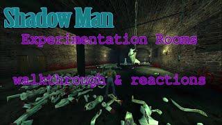 Shadow Man -Remastered- Experimentation Rooms walkthrough (with caption commentary)