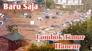 Banjir Dahsyat !| Warga Evakuasi Barang2 Yg Masih bisa di Selamatkan#viral #lombok