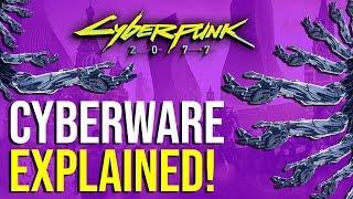 Cyberpunk 2077 - Cyberware Explained! (ALL Types!)