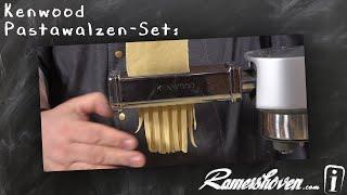 Kenwood Pastawalzen MAX980ME Set mit Lasagnewalze, Fettuccinewalze und Spaghettiwalze