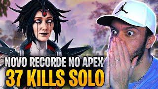 Reagindo ao RECORDE MUNDIAL de 37 KILLS SOLO do LYMO | APEX LEGENDS