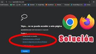 No se puede acceder a este página Web como solucionar en Windows 10 y 11 Muy Fácil  2023