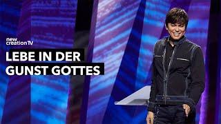 Lebe in der Gunst Gottes – Joseph Prince I New Creation TV Deutsch