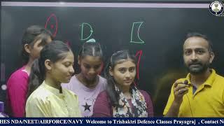 NDA GAT MOCK TEST REVIEW in Trishakti Defence Classes|#nda #studentreview #interview