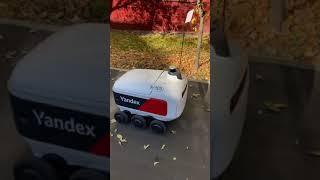 Autonomous delivery robot #shorts