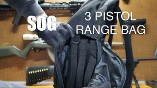 SOG 3 Pistol Range Bag