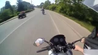 Покатушки Cafe Racer ИЖ,Honda CBF,Viper F2(Мостиська)