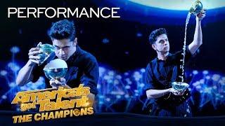 Magician Ben Hart Recreates An Indian Ritual With Rice Bowls - America's Got Talent: The Champions
