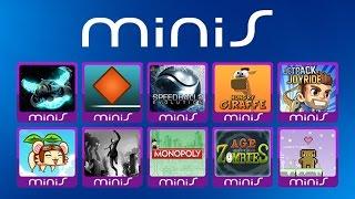 All PlayStation minis Games - Every PS minis PSP minis Game In One Video