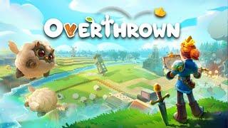 Creating a Kingdom by THROWING the Buildings!! - Overthrown