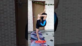 Yoga For Weight Loss|| Flexibility || Total Body Stretch || Contortion Workout ||Gymnastics #shorts