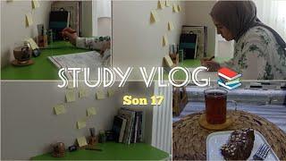 YKS SINAVI ⏱️|| GÜNLÜK PROGRAMIM || MOTİVASYON KEKİ || STUDY VLOG #vlogger