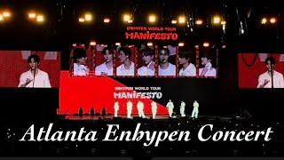 Enhypen Manifesto World Tour Atlanta Concert