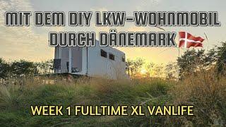  DIY XL VANLIFE LKW 7.5t | Sind 52kmh Seitenwind zu viel? | Ich Strande an einem magischen Ort 