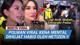 Sosok Briptu Putri Sirty Cikita Sabunge, Polwan Cantik Yang Marahi Pria Sedang Makan | berita viral