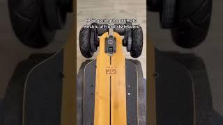 POV Unboxing the Ultimate offroad electric skateboard #electric #electricskateboard