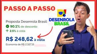 FIM DAS DÍVIDAS: Como pagar dívida pelo DESENROLA BRASIL | Negociação Desenrola Brasil Portal Gov Br