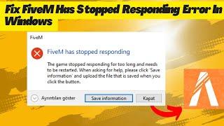 How To Fix FiveM Has Stopped Responding Error In Windows (2024)