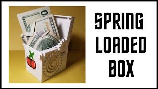 Spring Loaded Box 3D Printed - Tutorial, Print Settings, Time Lapse, Showcase