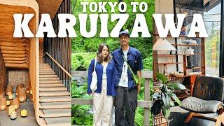 Karuizawa Japan Travel Vlog  Japan's Luxury Mountain Town, Nagano Travel Guide, Ginza Street