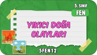 Yıkıcı Doğa Olayları  tonguçCUP 4.Sezon - 5FEN12 #2024