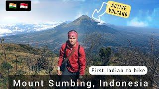 Mt. Sumbing, Indonesia | It is different from Indian Mountains