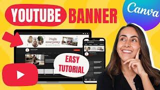 How to Make a YouTube Banner [that looks PERFECT everywhere]