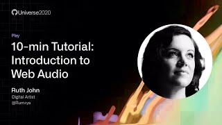 Introduction to web audio - GitHub Universe 2020