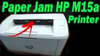 Fix a Paper Jam | HP LaserJet Pro M15-M17 Printers