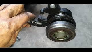 NISSAN ALMERA release bearing for replace. (by jessautomotive)