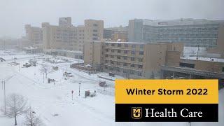 Winter Storm at MU Health Care