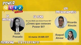 ¿Crees que conoces Power BI? con Ruth Pozuelo