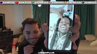 Adin Ross FACETIMES Julio Foolio ON STREAM!