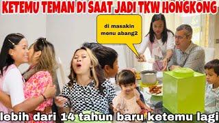 KETEMU TEMAN LAMA SAAT JADI TKW HONGKONG LEBIH DARI 14 TAHUN BARU KETEMU LAGI !!DADAKAN MASAK ENAK