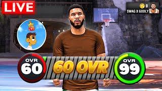 DAY 1 | JAYSON TATUM BUILD 60-99 NO MONEY SPENT & NO MYCAREER SERIES!