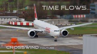 Times Flows | Aviation Music Video | Plane Spotting | P6 Zurich Airport 11.12.2021