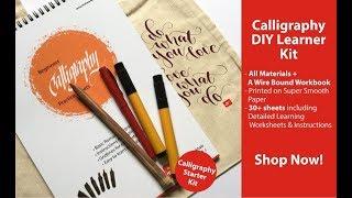 Calligraphy DIY Learner Kit | Chaitanya Gokhale Calligraphy | Shop Now