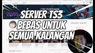 Server Teamspeak Versi 3 (ts3) bebas untuk semua kalangan