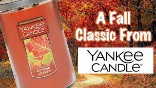 Yankee Candle Autumn Leaves Review | A Fall Classic