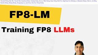 FP8 LM - Training FP8 Large Language Models