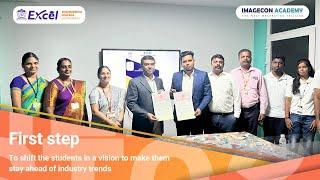 The signing of MoU with Excel Engineering College -Autonomous  | Imagecon Academy