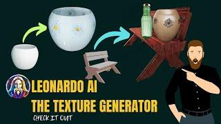 Leonardo AI: From Text to Image to Texture for Game Assets and 3d Texturing